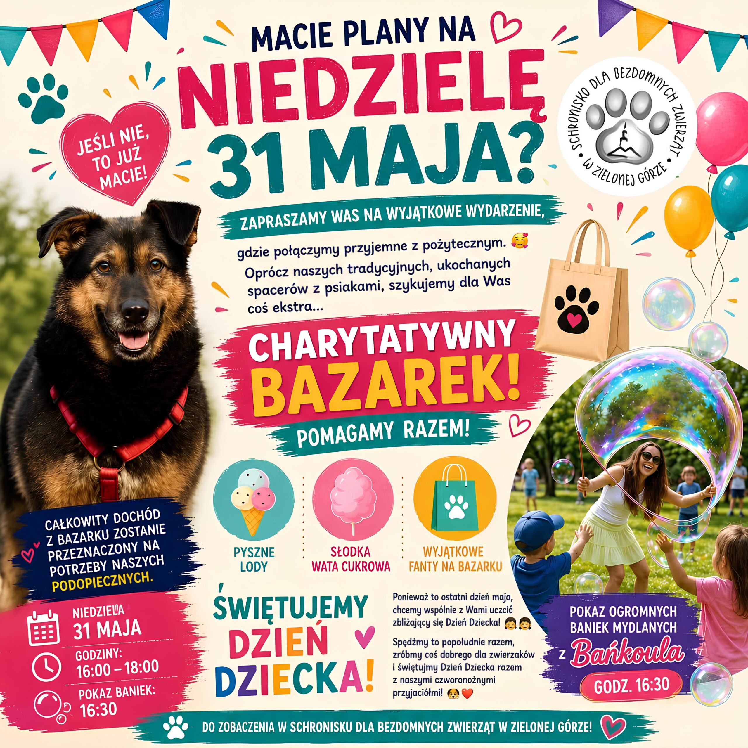Dzień Dziecka – charytatywny bazarek!